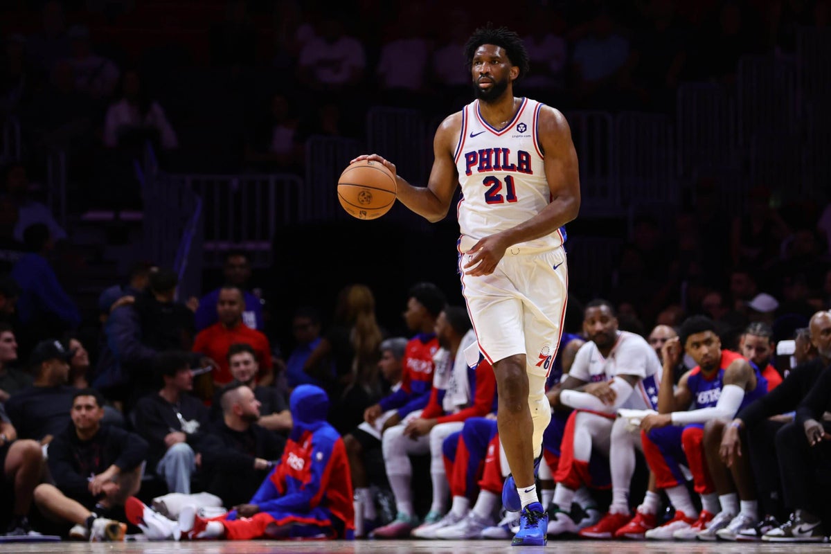 76ers’ Joel Embiid to miss Sunday’s game vs. Clippers with swelling in knee