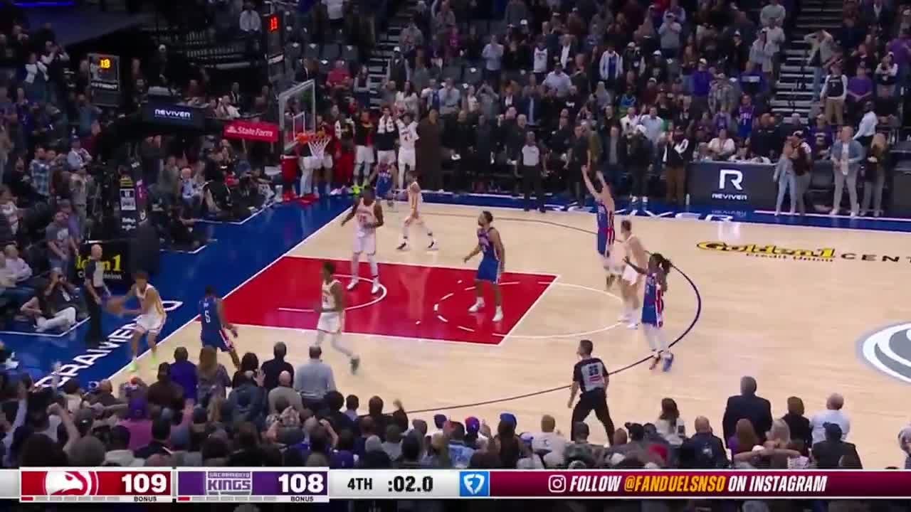 [Highlight] Dyson Daniels blocks Fox at the buzzer to seal the game