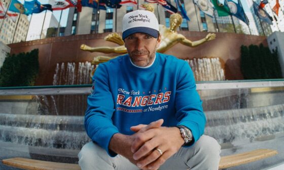 [Lundqvist] Dropping tomorrow exclusively @TheGarden. Happy to be part of the campaign. The slogan really resonates with me 🗽🙌🏻