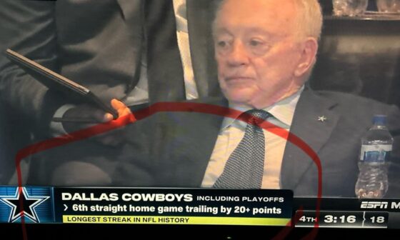 Cowgirls 0-6 at home blown out by 20 by another Texas team with Troy Aikman calling the game.