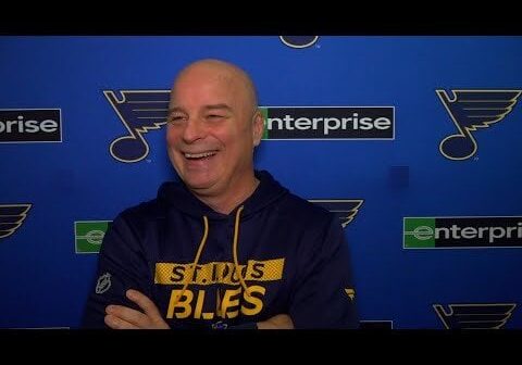 "This was a no-brainer," Monty's first interview as Blues head coach