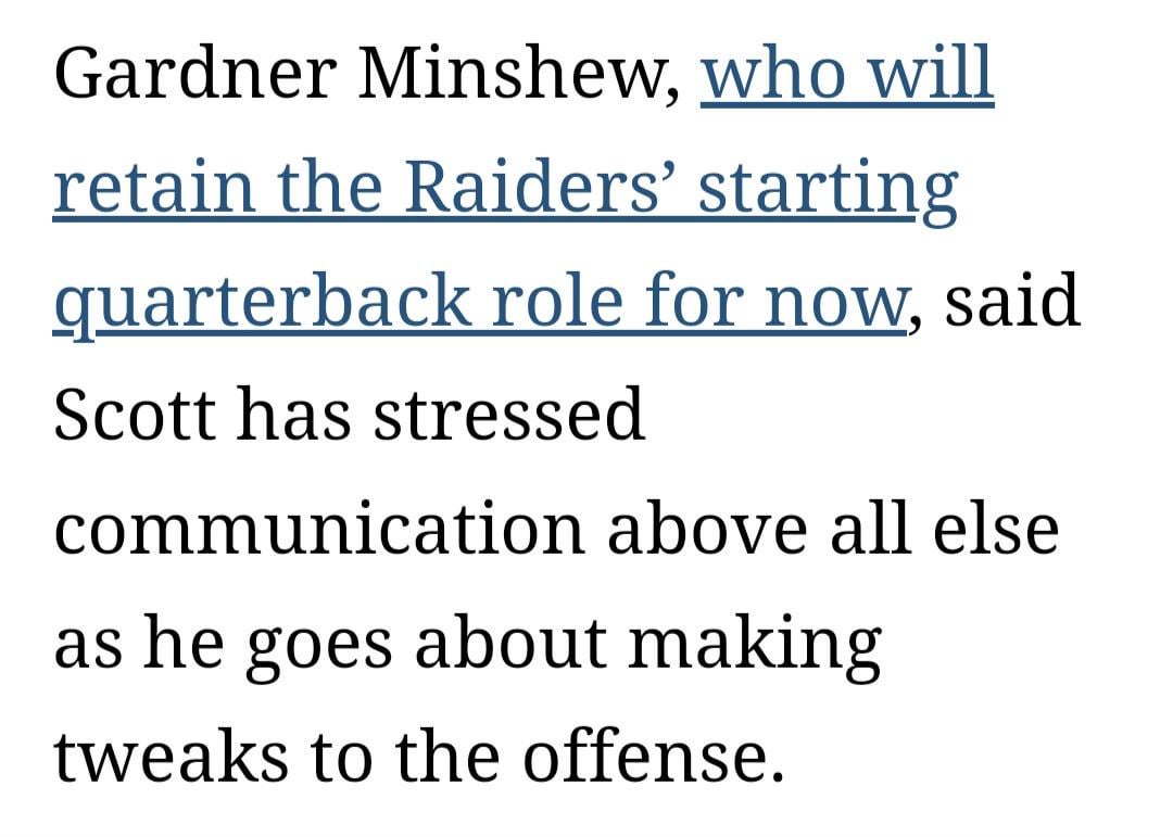 Minshew!