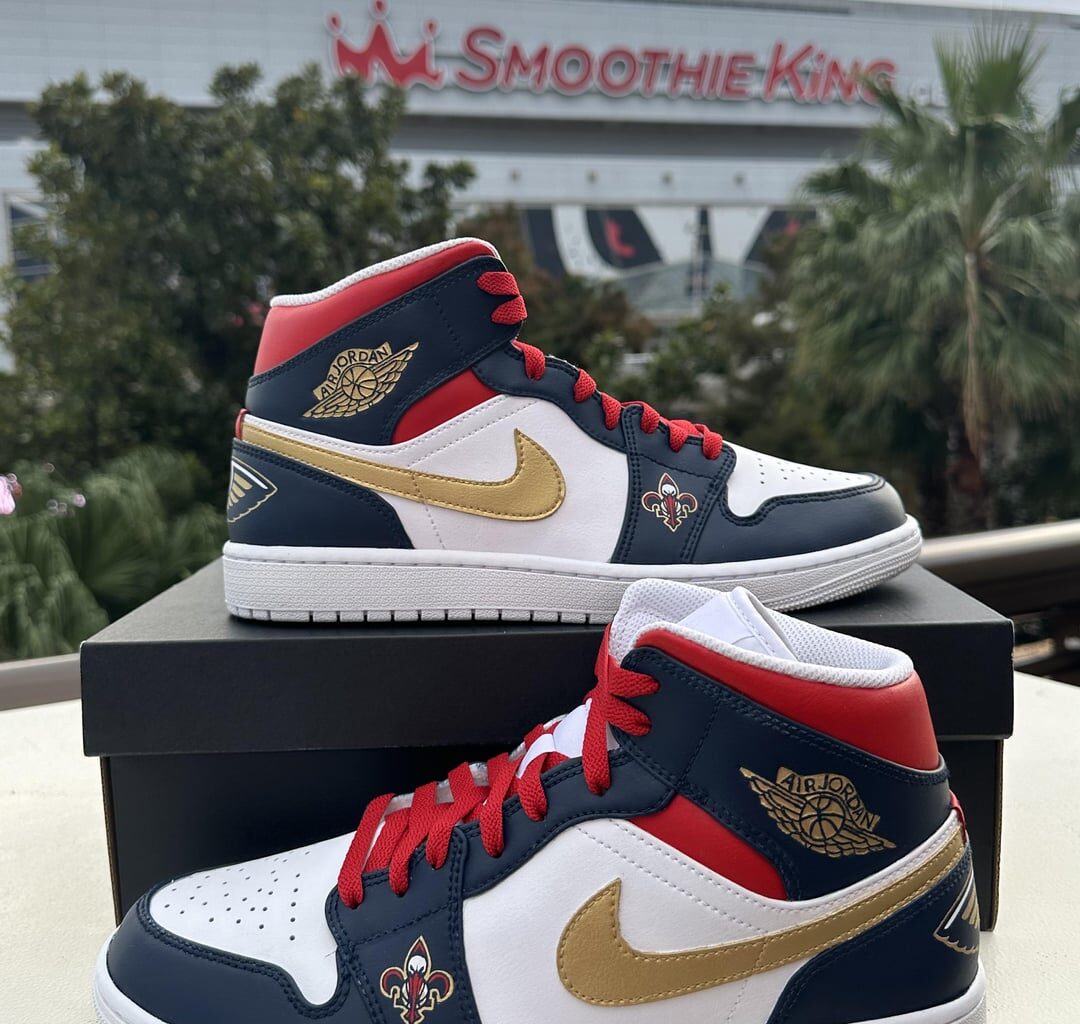 Pelicans Jordan 1s