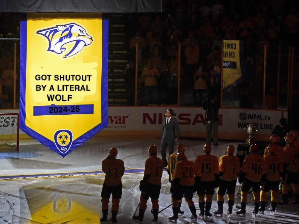 Preds Ready For The Banner Lifting