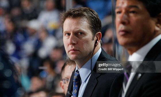 One-time Sabres assistant coach Joe Sacco will serve as the new bench boss for the Bruins following Montgomery's firing.