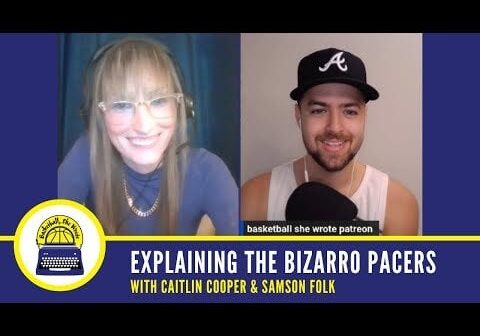 Explaining the Bizzaro Pacers- Caitlin Cooper podcasts with Samson Folk 11/19