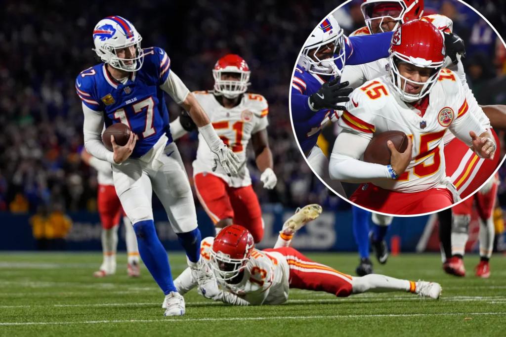 Josh Allen's insane 26-yard TD run helps Bills hand Chiefs first loss