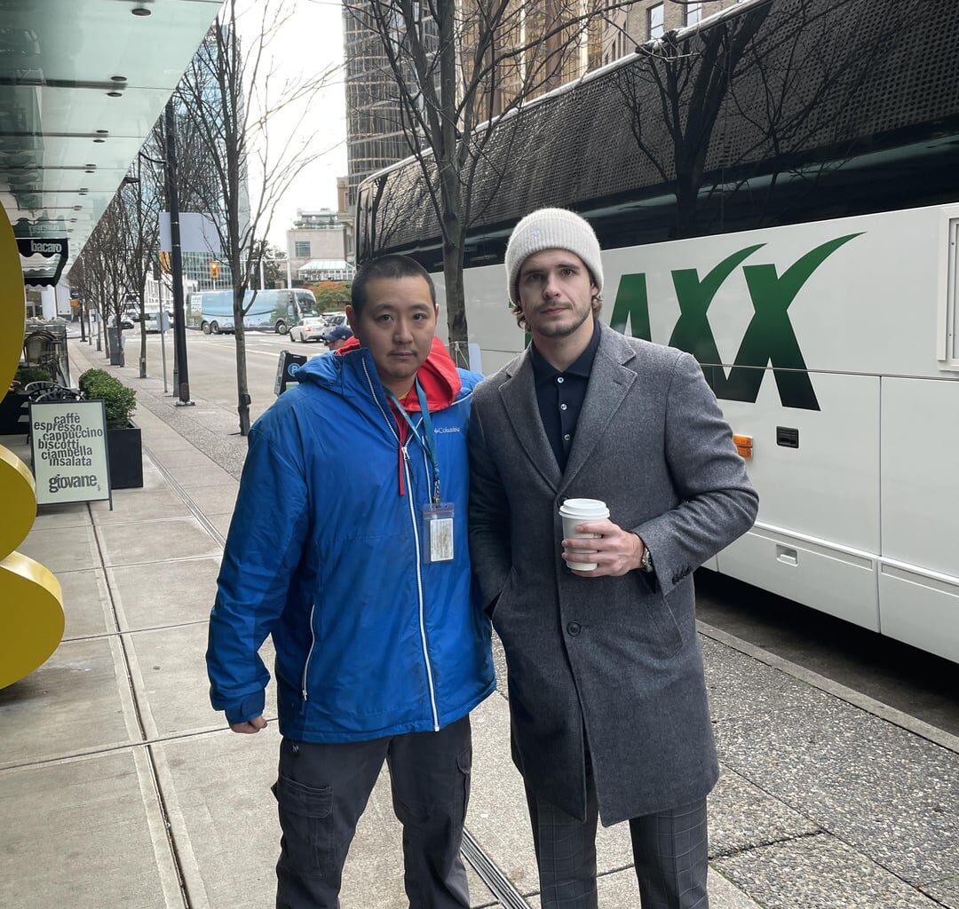 Got a Photo With Shesterkin In Vancouver today.