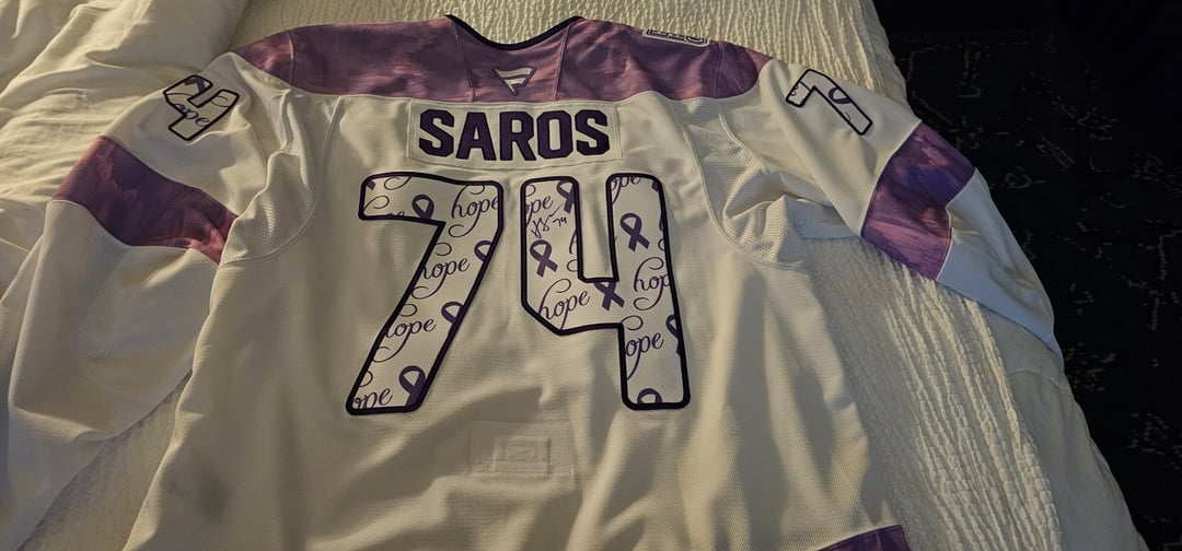 Got a signed jersey!