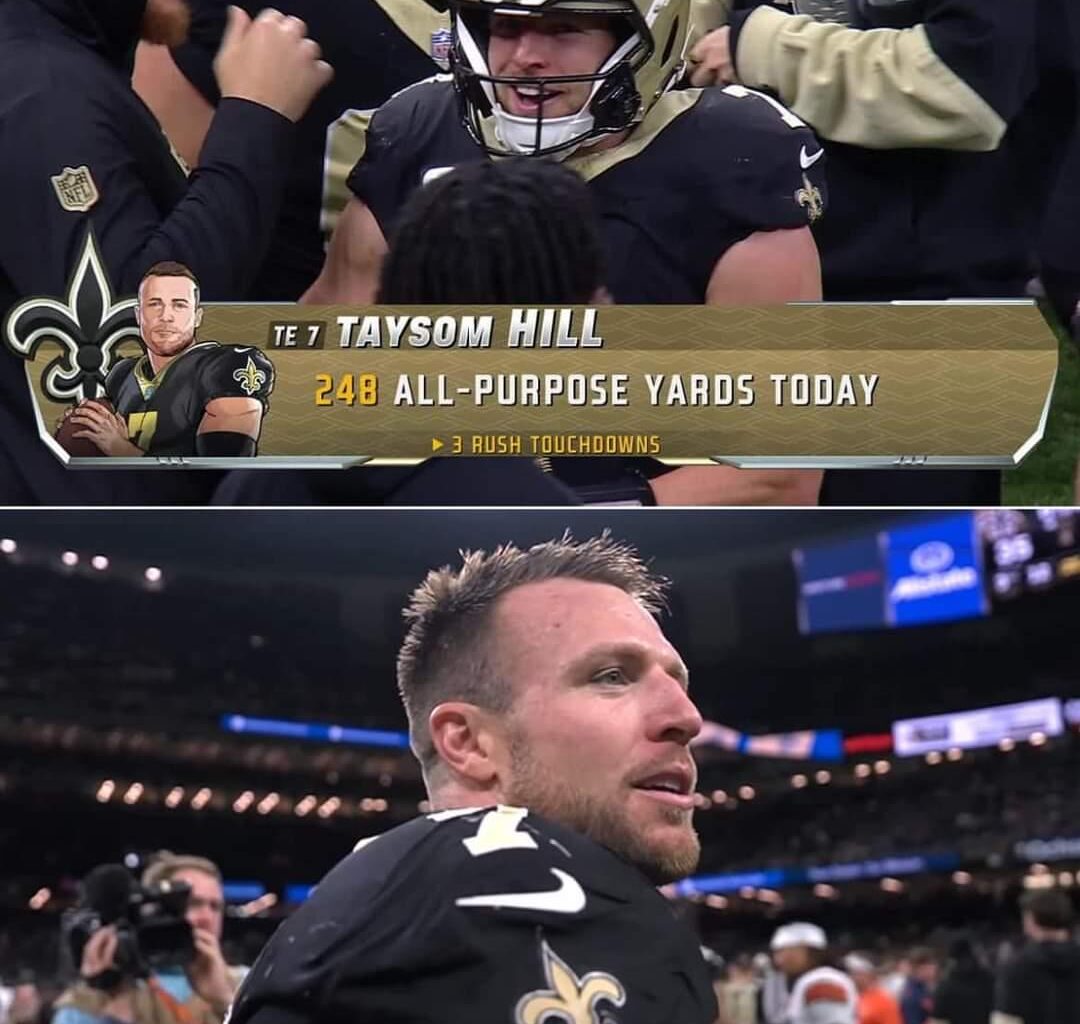 It's simple, If Taysom Hill has a great game we win!