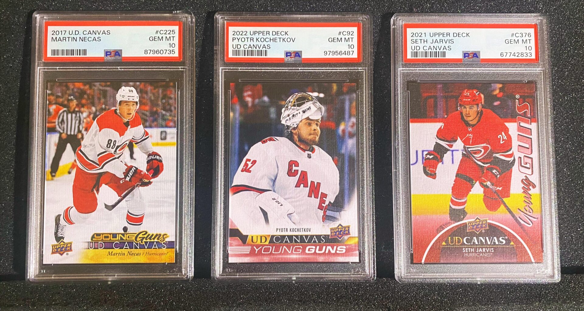 Man I really love these 3 guys. I’m trying to get as many UD Canvas YGs of our guys as I can. Aho & Svech next.