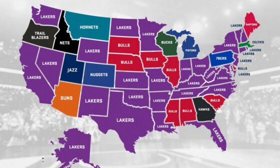 Top selling team jerseys by state in 2022