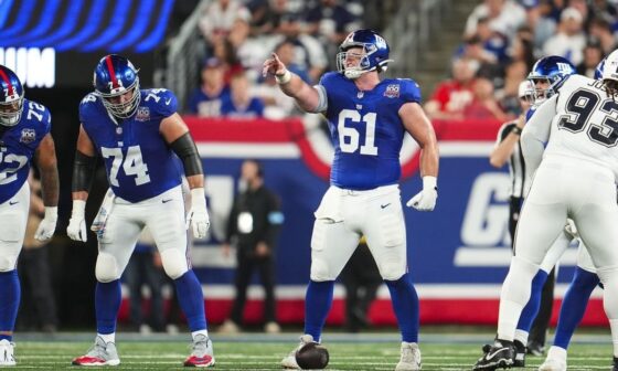 New York Giants have made progress on offensive line, but the work isn’t done