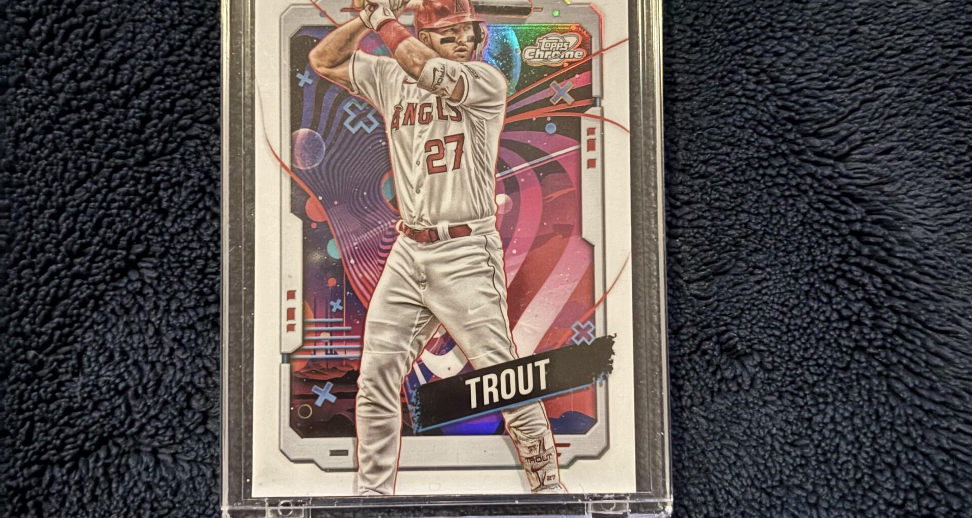 mike trout cosmic white SP FS pm me if interested