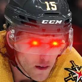 When the Knights are in danger of losing another road game but then your old Battle of Alberta instincts kick in with 10 minutes remaining