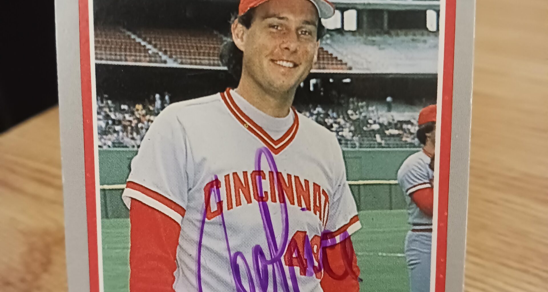 Posting a Reds autographed card every day until we win the World Series. Day 534: Joe Price