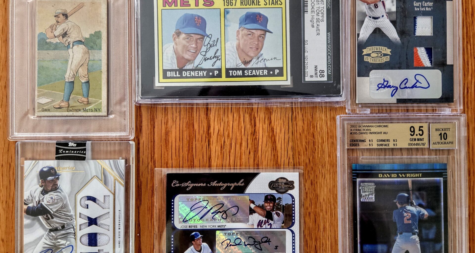 Let's see your favorite Mets cards/memorabilia! I'll start: