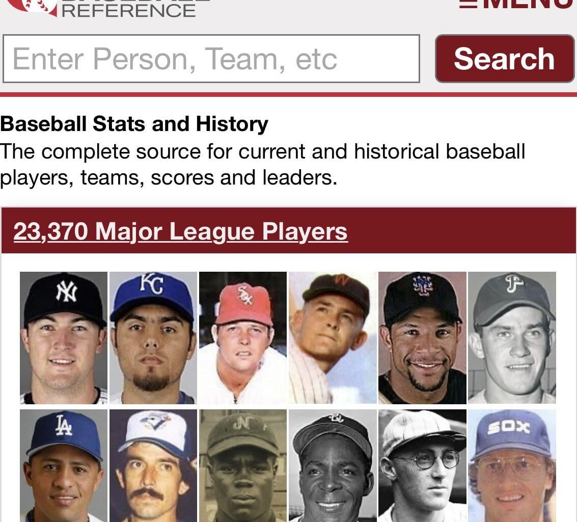 Buck Martinez is on the front page of Baseball Reference today (at least he is for me)