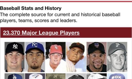 Buck Martinez is on the front page of Baseball Reference today (at least he is for me)