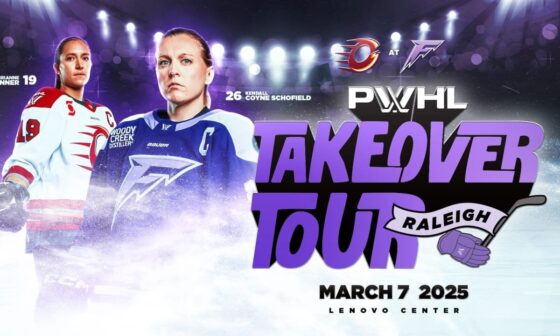 PWHL in Raleigh on March 7th