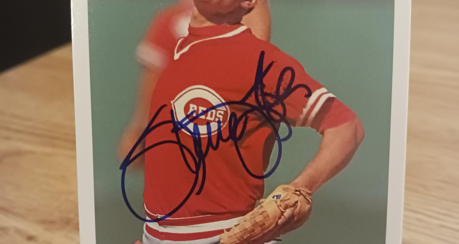 Posting a Reds autographed card every day until we win the World Series. Day 516: Steve Foster