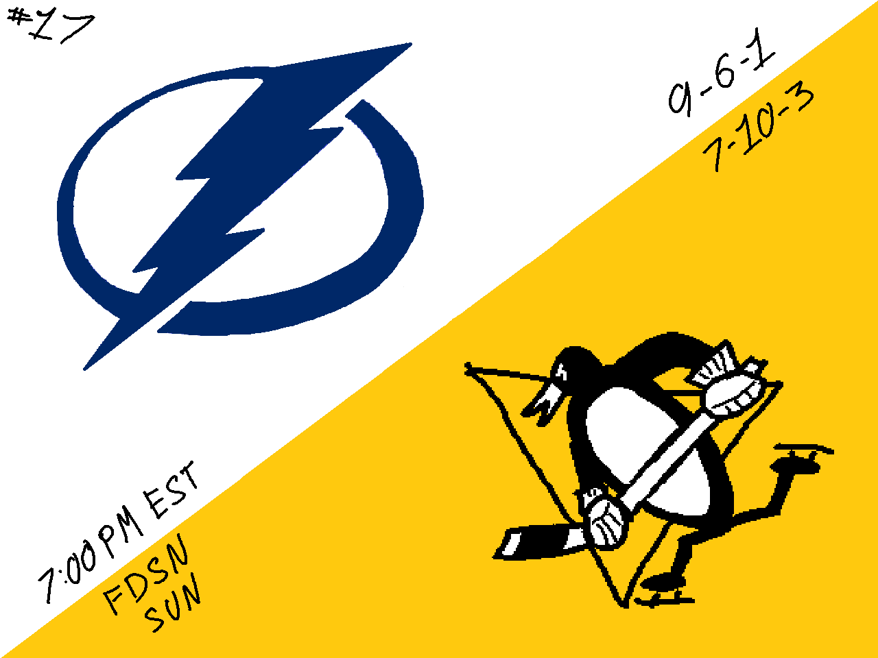 [PREGAME] Tampa Bay Lightning at Pittsburgh Penguins - 7:00pm EST - 11/19/24 - FDSNSUN - I Don’t Want To Get Ahead Of Myself, But I Think We're Back Edition