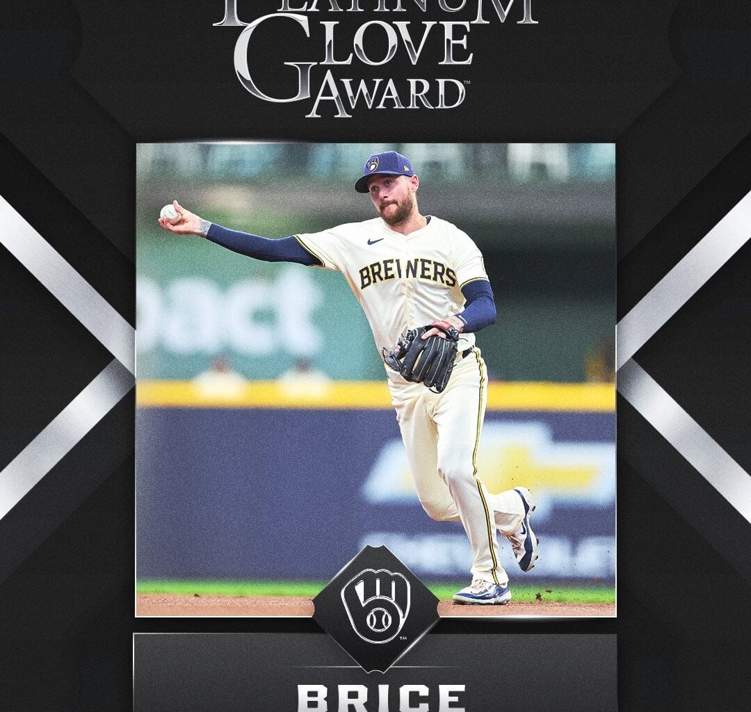 Brice turang is your National League Platinum Glove Winner!!