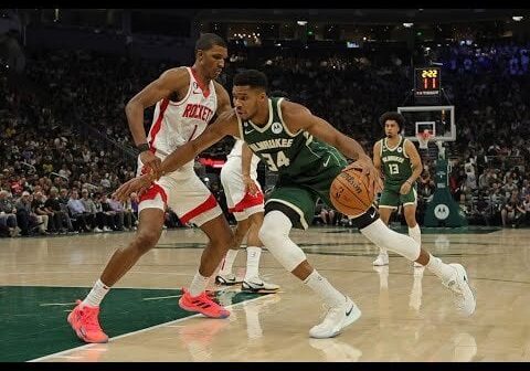 Defensive Highlights on Giannis last night