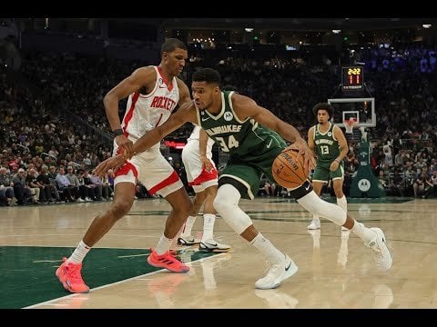 Defensive Highlights on Giannis last night