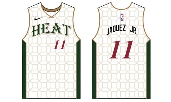 Attempting each* day to make a decent Heat City Edition jersey - Attempt # 6