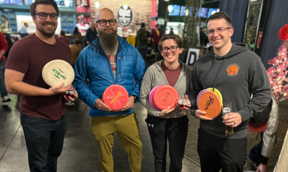 Amateurs, pros enjoy Ope! Brewing Company's weekly disc golf putting league