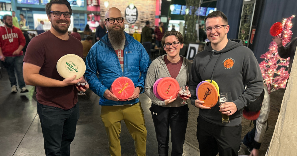 Amateurs, pros enjoy Ope! Brewing Company's weekly disc golf putting league