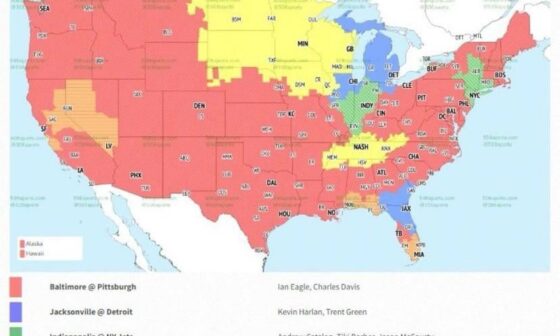 What games air where for all of our non Pittsburgh yinzers