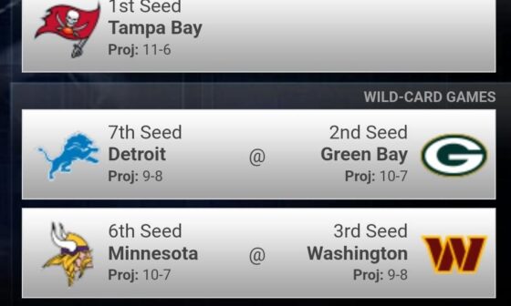 Unbiased Playoff prediction