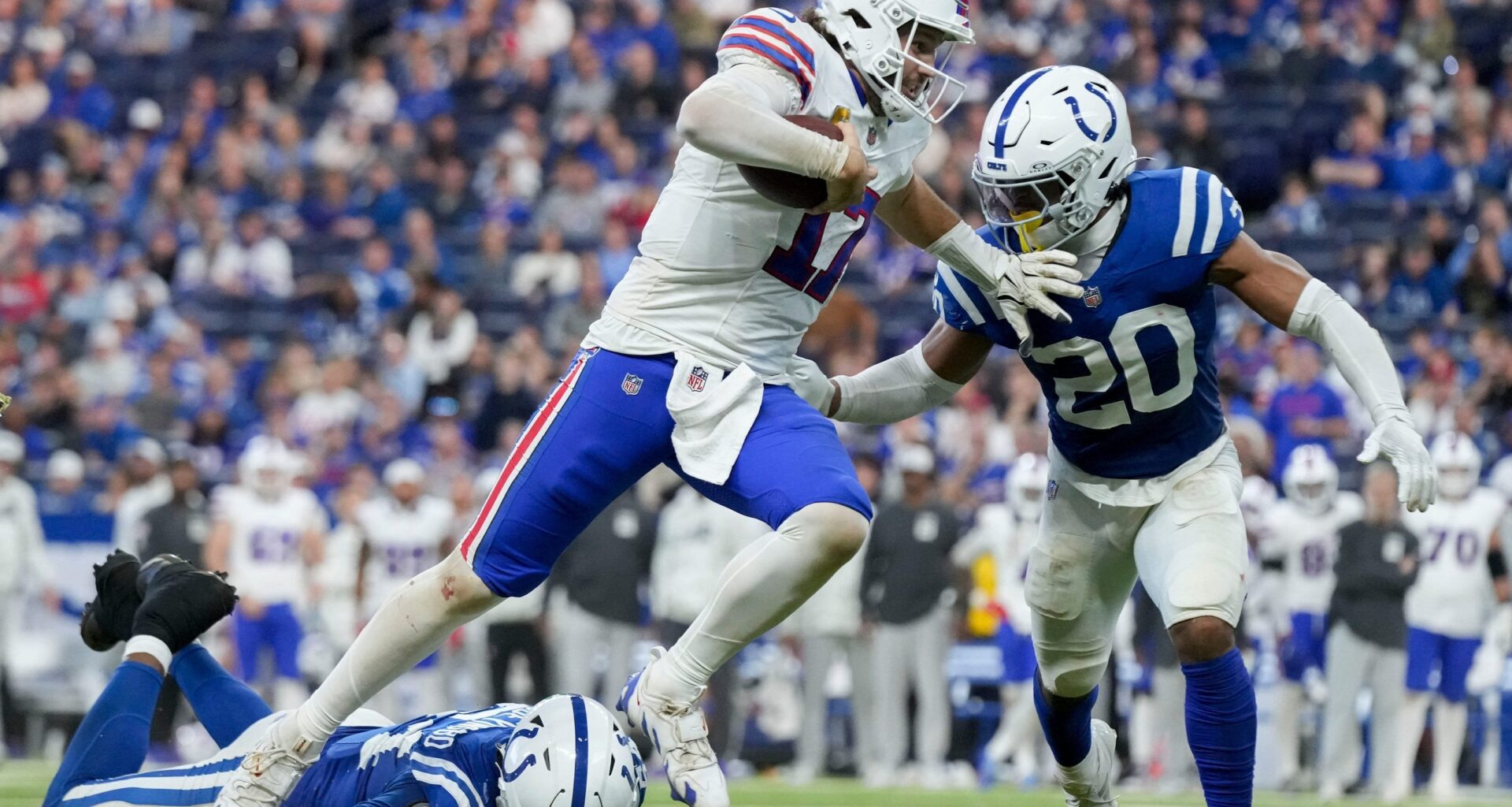 The Colts can either try to build a Josh Allen or look up at him forever