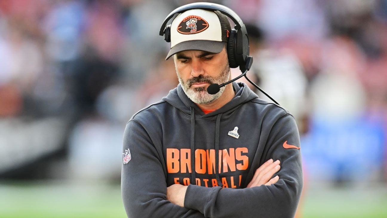 [Oyefusi] Browns coach Kevin Stefanski not worried over hot seat talk