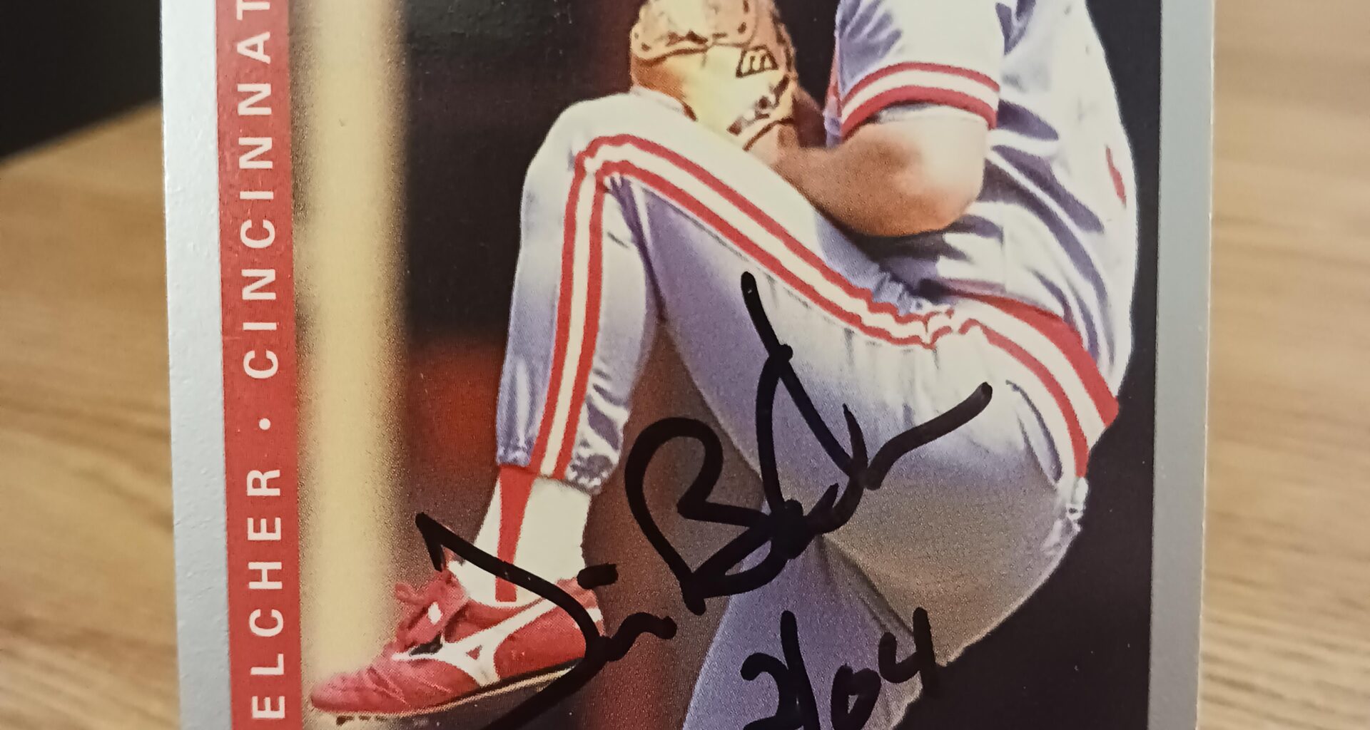 Posting a Reds autographed card every day until we win the World Series. Day 531: Tim Belcher