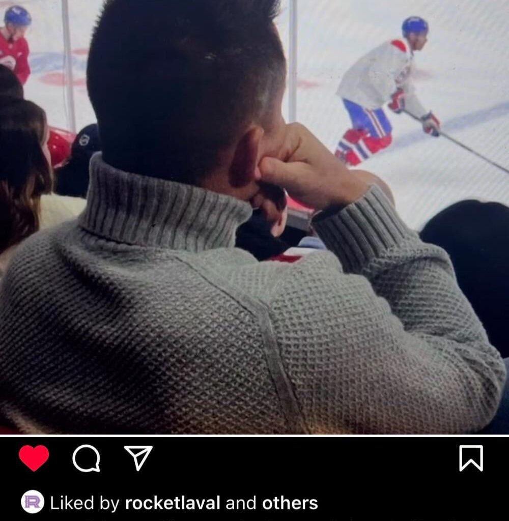 Tomas Plekanec on his recent visit to watch the Habs in Montreal