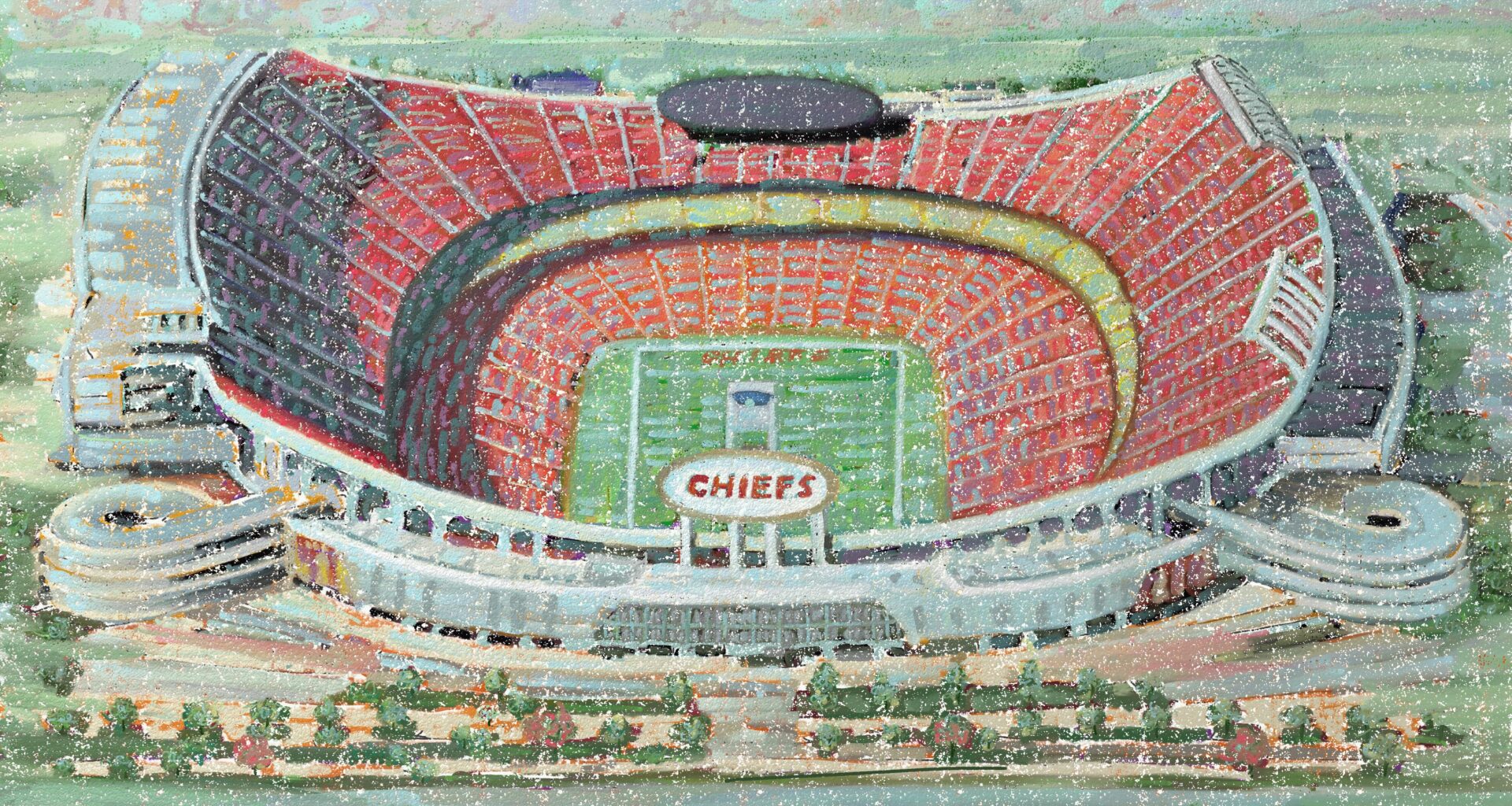 New Painting of Our Beloved Arrowhead