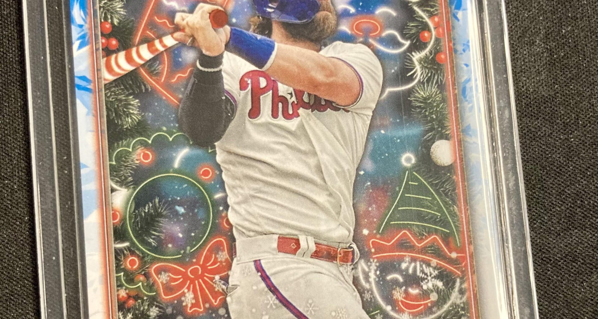 Harper swinging candy canes in the off season 🤶