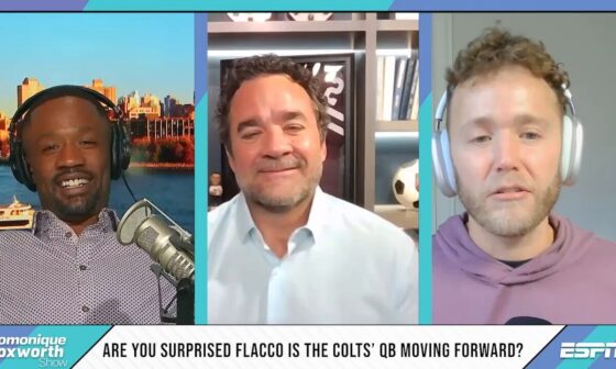 Former Colts coach and center Jeff Saturday sounds off on how the organization has handled Anthony Richardson and decided to start Joe Flacco this soon into his career. "That's just not the Colts that I know and that I played for...what's the long-term and vision and plan?" - Jeff Saturday