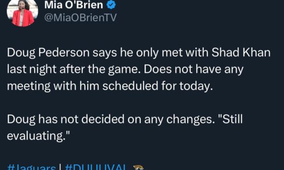 [Mia O’Brien] Doug hasn’t met with Shad today