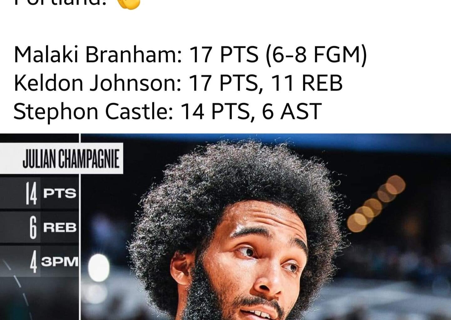 The NBA knows who the star of the team is