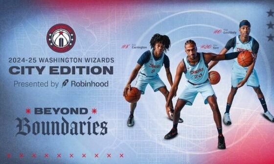 New Wizards Uniforms Are Clean!! 🥶