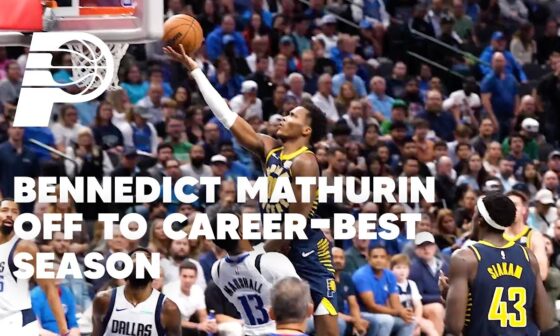 Bennedict Mathurin Off to Career-Best Season | Indiana Pacers