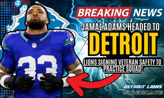 BREAKING NEWS: Former 1st Rounder Jamal Adams is Signing With The Detroit Lions?