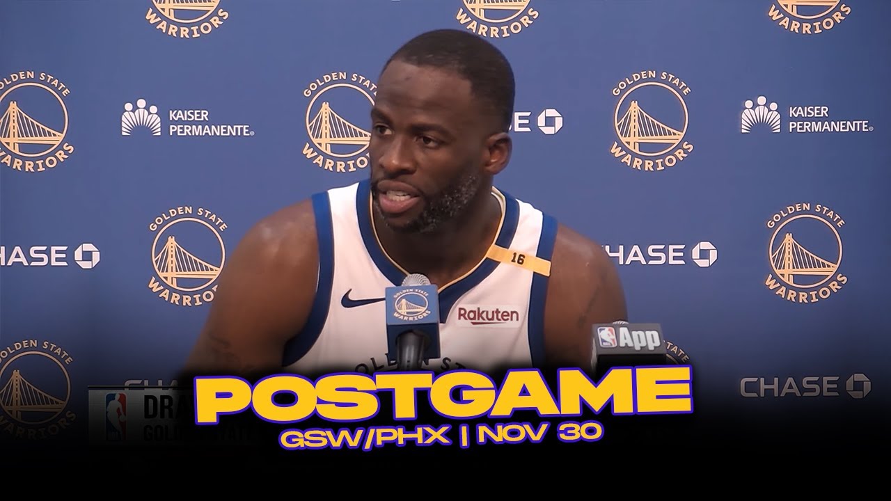 Warriors/Suns Postgame x Analysis: Draymond, Looney, Coach Kerr Reactions | Nov 30, 2024