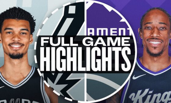 SPURS at KINGS | FULL GAME HIGHLIGHTS | December 1, 2024