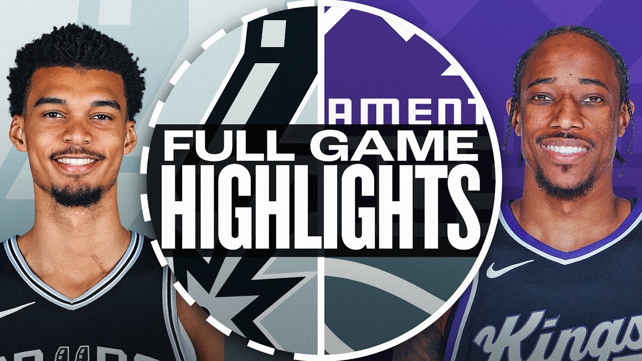 SPURS at KINGS | FULL GAME HIGHLIGHTS | December 1, 2024