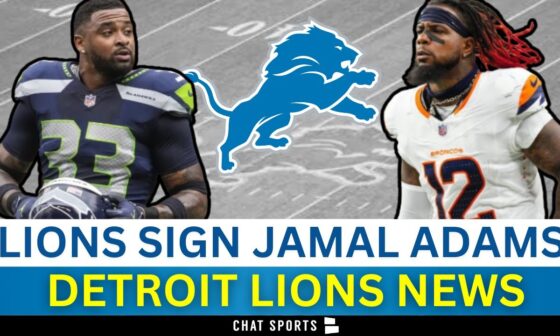 Detroit Lions News: Lions Sign Jamal Adams, Jonah Williams, and Kwon Alexander + Vikings Win